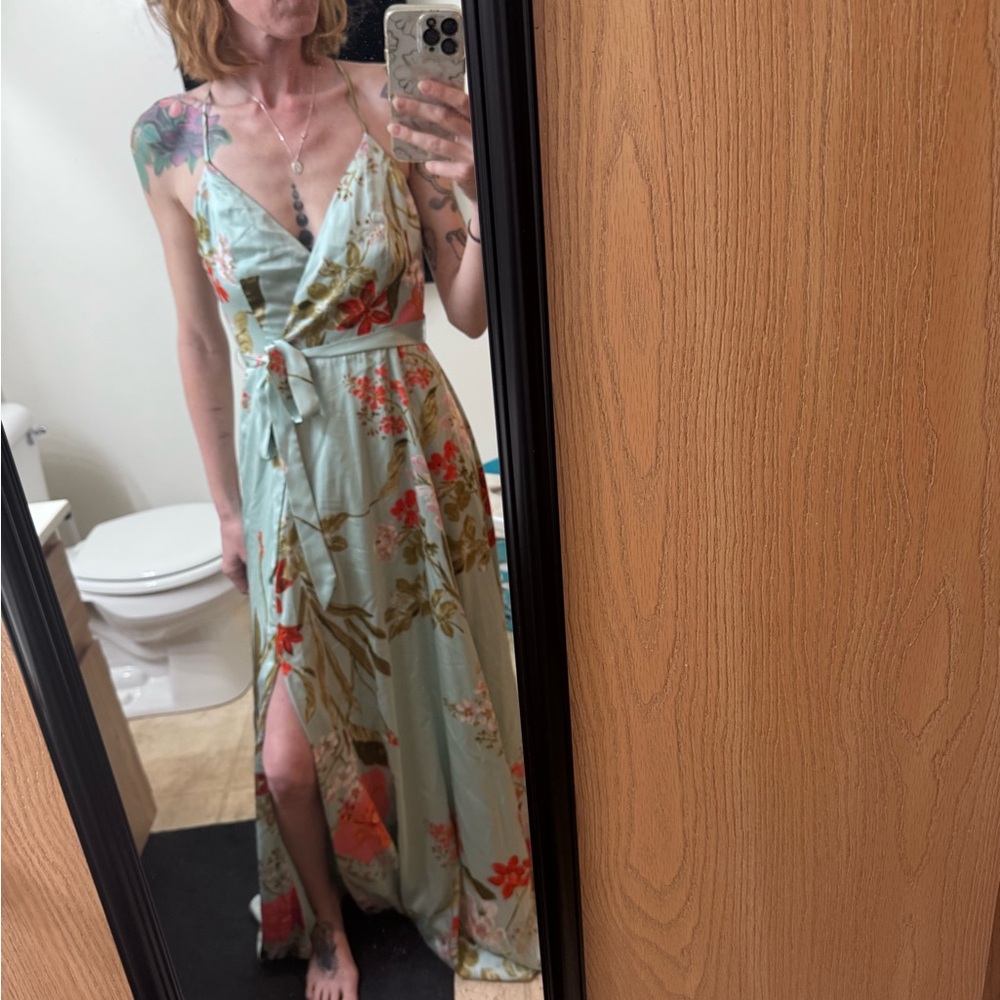 Still the One Floral Print Maxi Dress for Wedding Guest